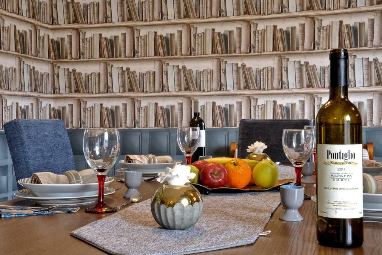Angela Pool Apartments Agios Georgios Pagon Ngoại thất bức ảnh