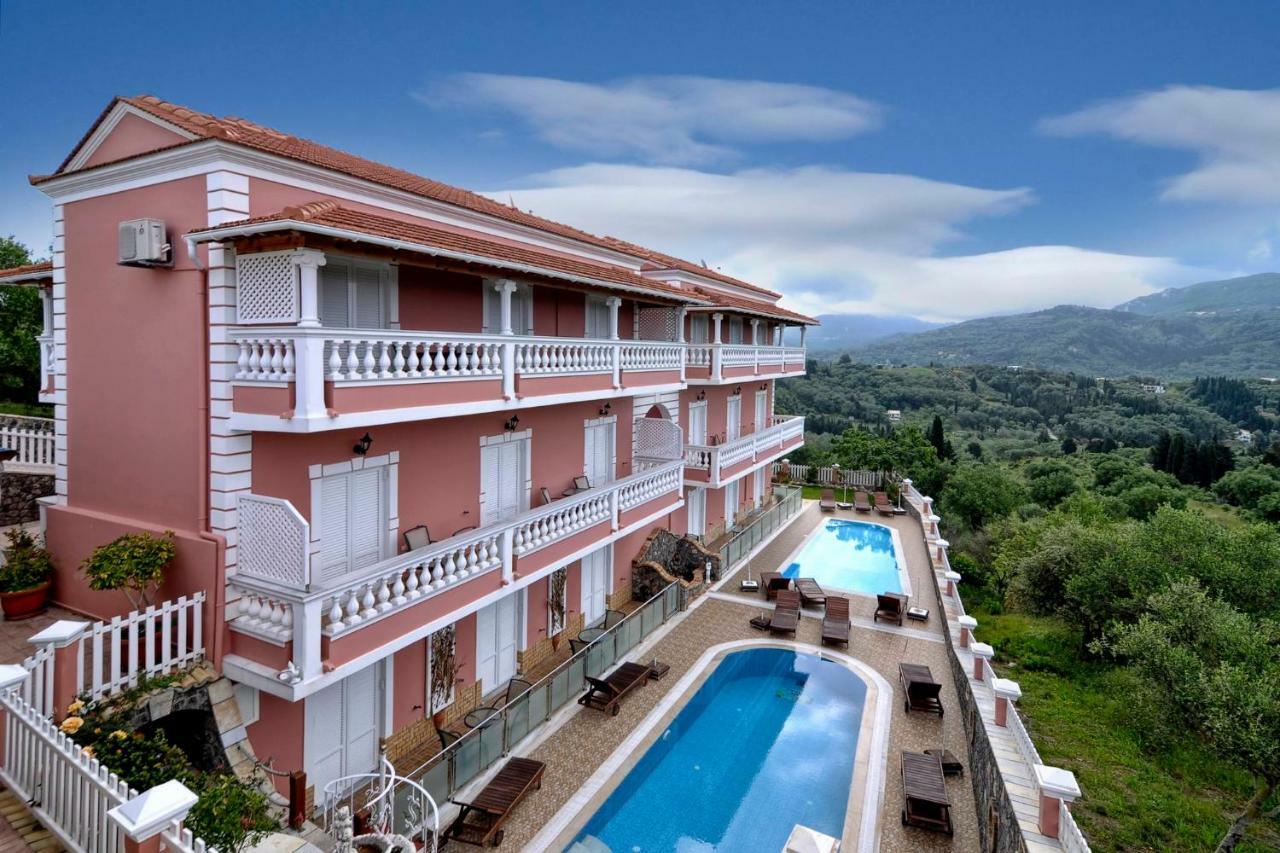 Angela Pool Apartments Agios Georgios Pagon Ngoại thất bức ảnh
