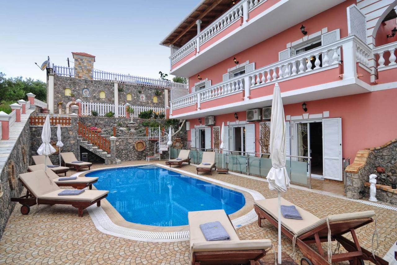 Angela Pool Apartments Agios Georgios Pagon Ngoại thất bức ảnh